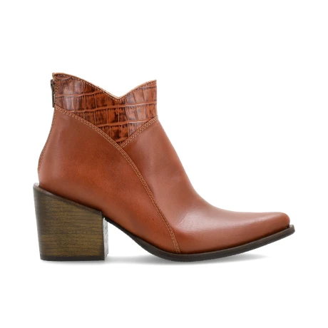BOTA VENET - CUERO GINNA MARRON