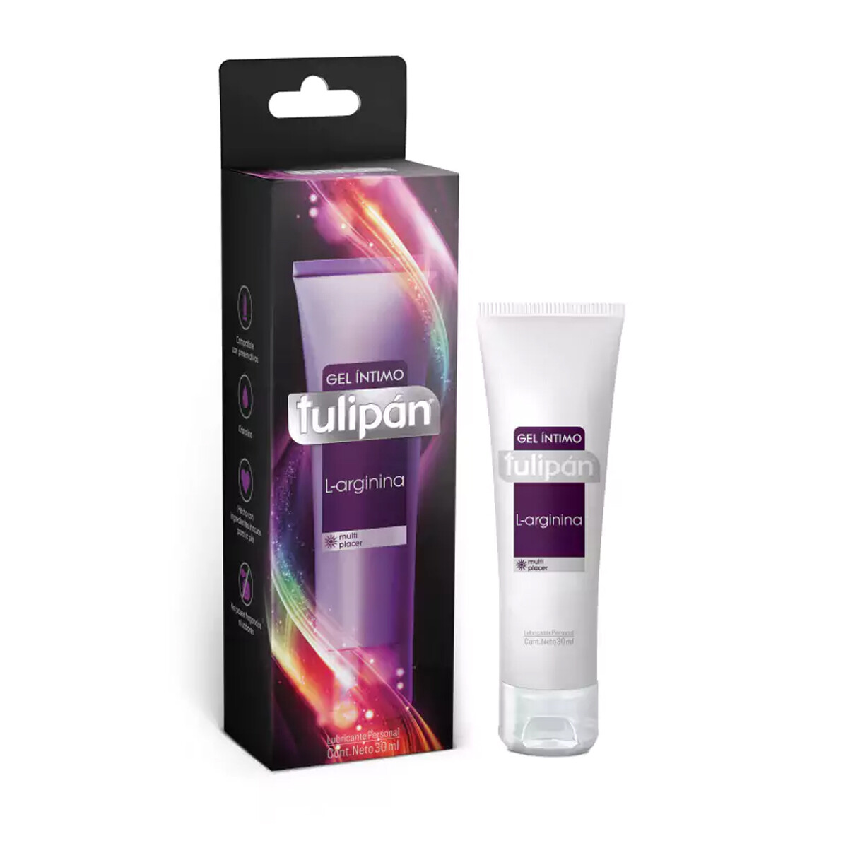 Gel Lubricante Tulipán Con L-Arginina 30 ML 