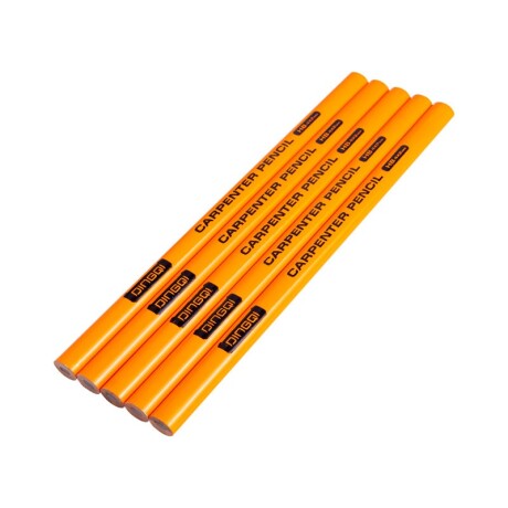 DINGQI LAPIZ CARPINTERO AMARILLO 180MM Dingqi Lapiz Carpintero Amarillo 180mm