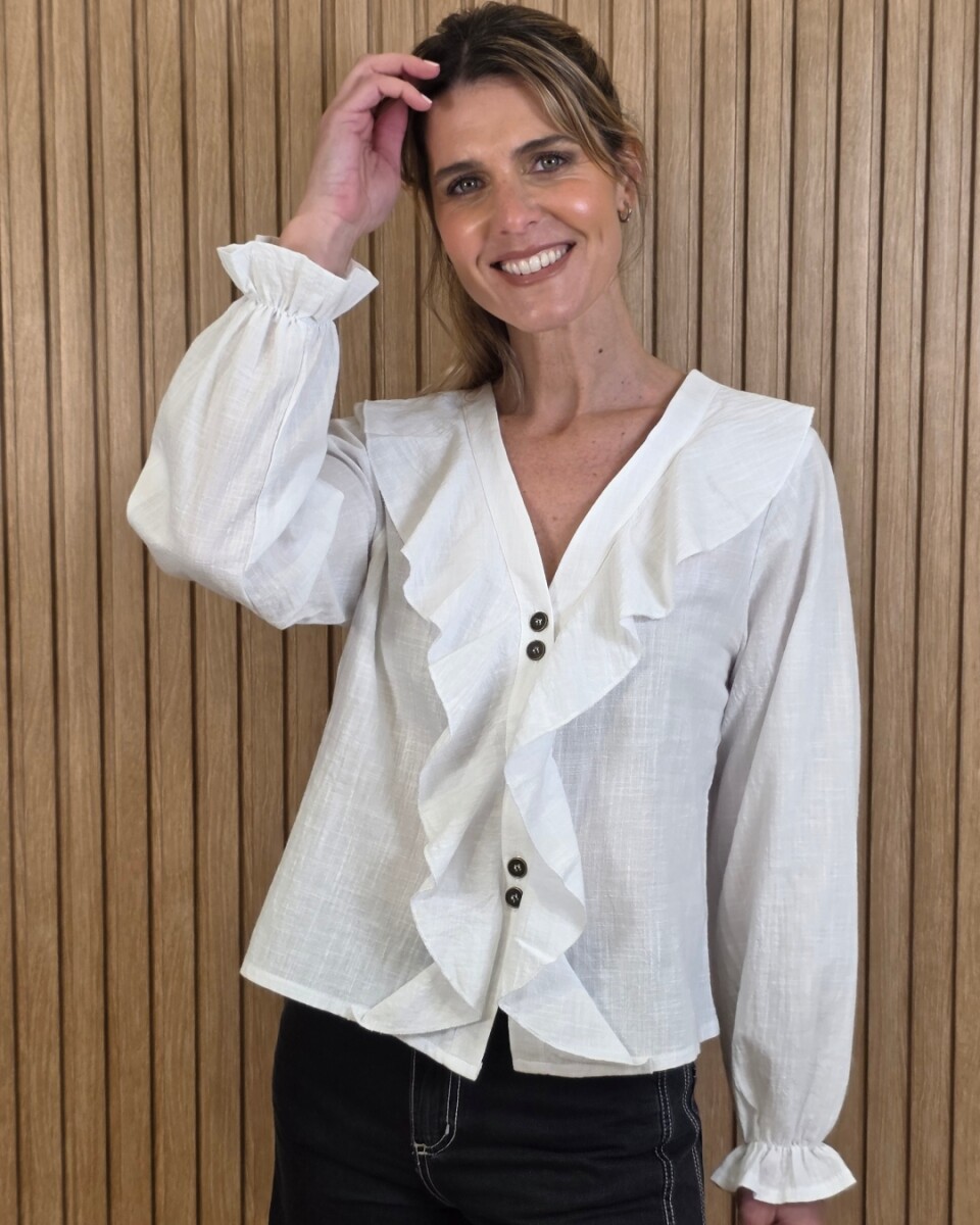 Camisa Astrid - Blanco 