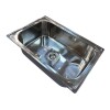 Pileta de cocina simple acero 73x50x22 cm Pileta De Cocina Simple Acero 73x50x22 Cm