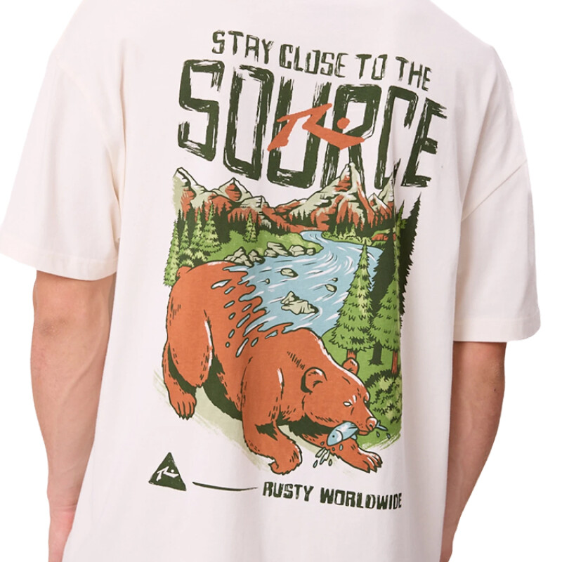 Remera Rusty Portbo - Blanco Remera Rusty Portbo - Blanco