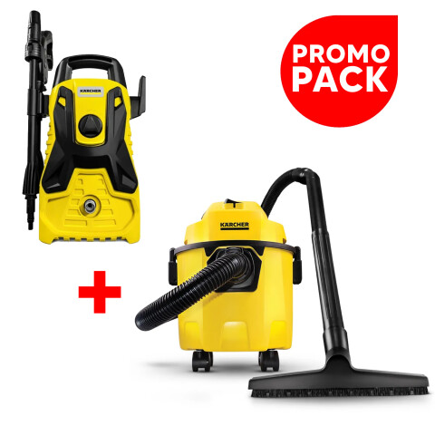 Combo Aspiradora Karcher + Hidrolavadora Compacta Karche PK HIDROLAVADORA KARCHER + ASPIRADORA K