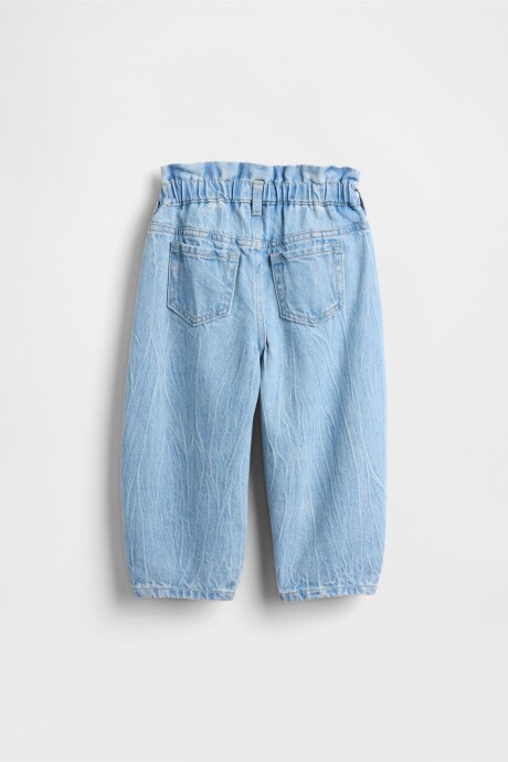 Jean Horseshoe Toddler Niña Medium Wash