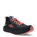 Championes de Mujer Umbro Speed Negro - Coral