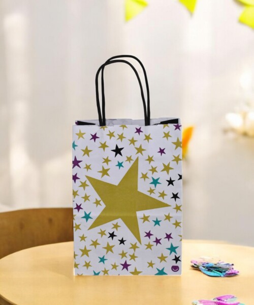 Bolsa fantasia luna 22x10x30 cm. GOLD STARS