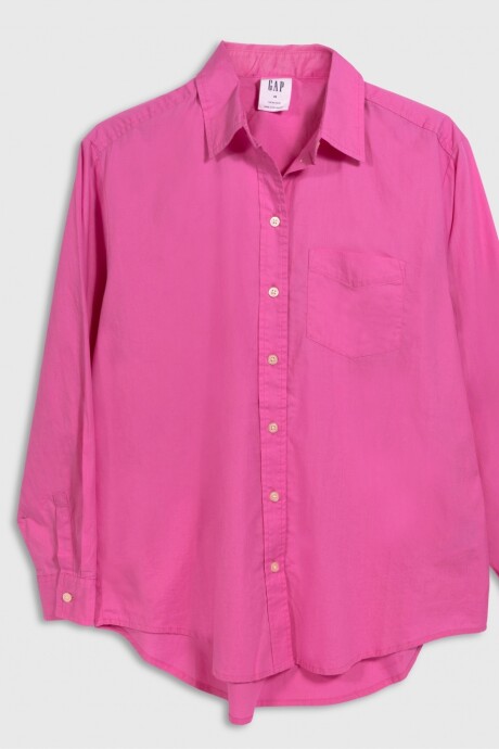 Camisa Poplin Mulit Rayas Mujer Wild Orchid 16-2120 Tc