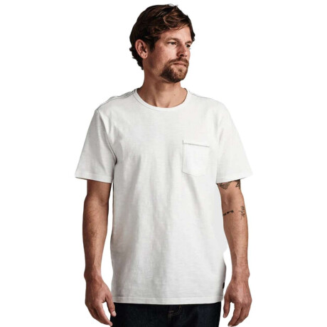 Remera Roark Well Worn Blanco
