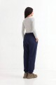Pantalón dep clásico c/puños elásticos - UNISEX AZUL OSCURO
