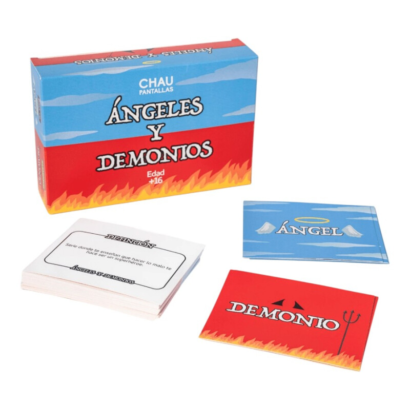 Juego de Cartas Ángeles y Demonios Chau Pantallas Juego de Cartas Ángeles y Demonios Chau Pantallas