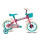 Bicicleta Infantil Verden Con Rueditas Montaña Rod 12 Violeta