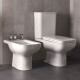 Juego Inodoro Bidet Ferrum Trento Completo 000