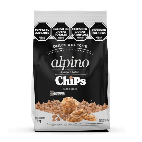Chocolate Dulce de Leche en Chips para Hornear Alpino 1KG 001