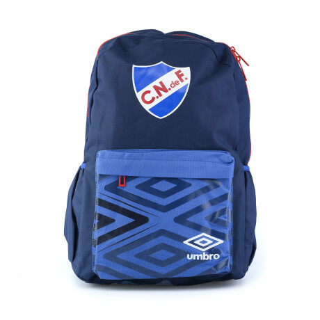Mochila Decano Nacional Azul Marino, Azul Royal, Rojo