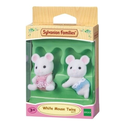 Sylvanian Families Gemelos Ratones Bebé Cuna Juguete Niños Sylvanian Families Gemelos Ratones Bebé Cuna Juguete Niños