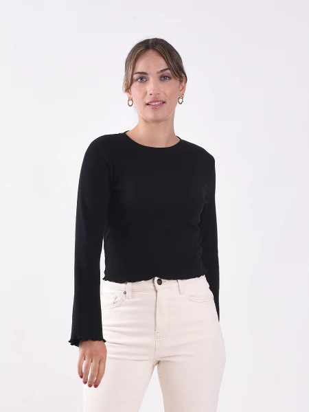 REMERA BELL NEGRO
