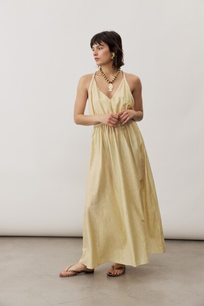 Vestido Plec AMARILLO