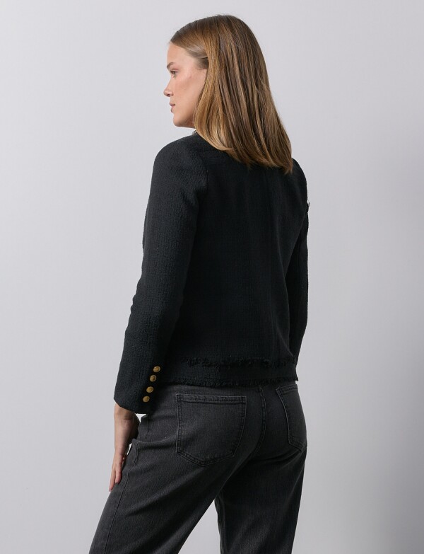 Chaqueta Boucle NEGRO