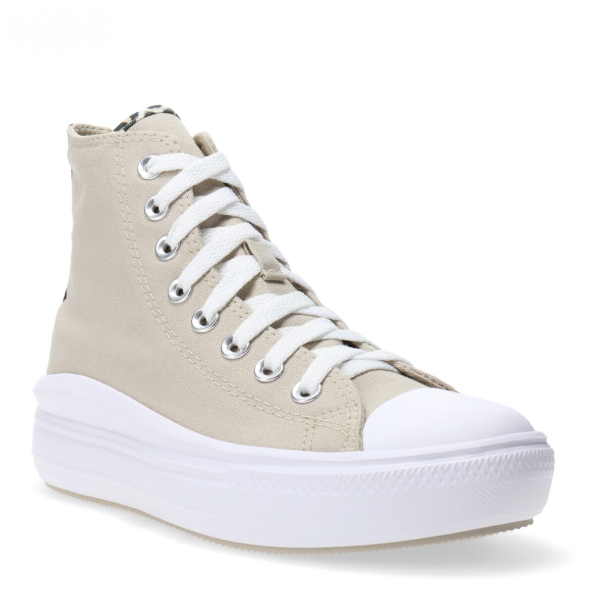 Championes de Mujer Converse Chuck Taylor Move Converse - Amarillo Arena - Negro - Blanco 