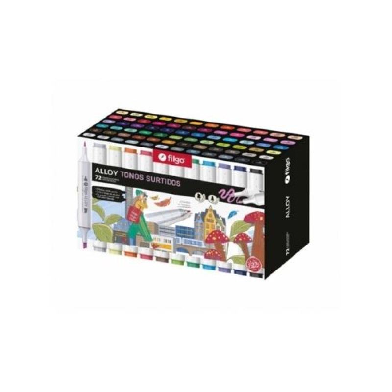 Filgo marcador artistico Alloy 72 Filgo Marcador Artistico Alloy 72