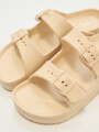 Sandalia Zhou Beige Claro