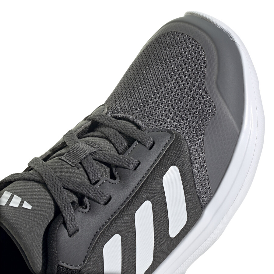 Championes de Niños Adidas Tensaur Run 2.0 Gris - Blanco - Negro