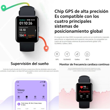 Comprá Xiaomi Smartwatch Xiaomi Redmi Watch 2 Lite - Azul en