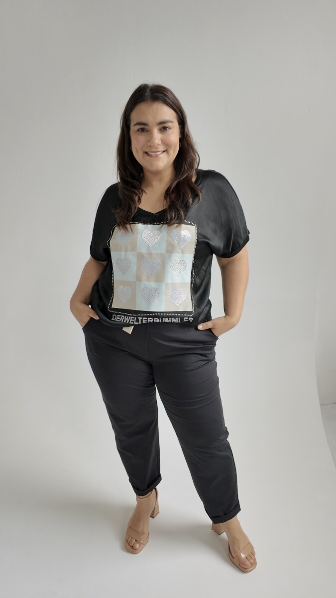 Remera Antonia - Negro 