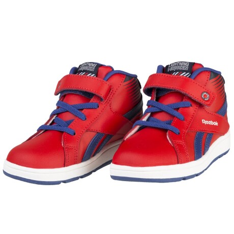 Championes Reebok Niños Disney Cars Court Mid V63355 Rojo