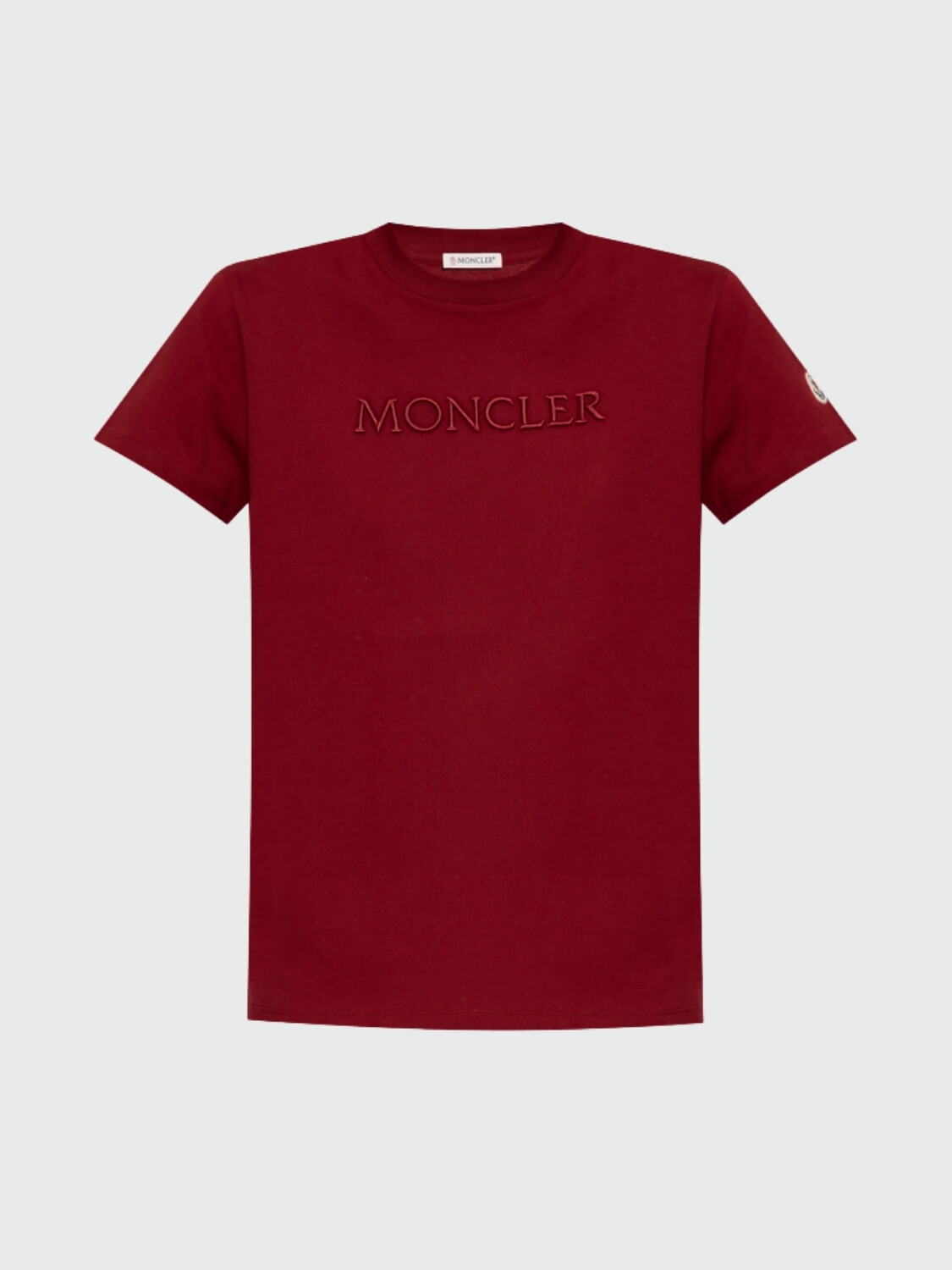 MONCLER - CAMISETA LOGO BORDADO 460