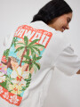 T-SHIRT NESSA RUSTY Blanco