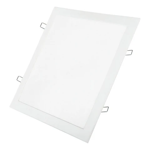 Plafon Panel Luz Led 24w Luz Blanca Interior Cuadrado Variante Color Blanco