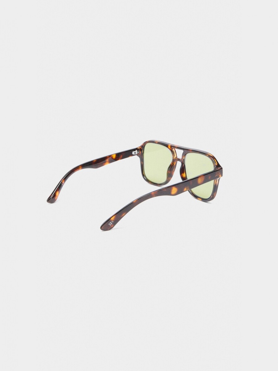 Gafas De Sol Redondas marron