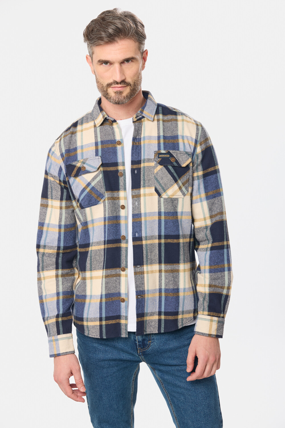 SOBRECAMISA LEÑADORA Azul