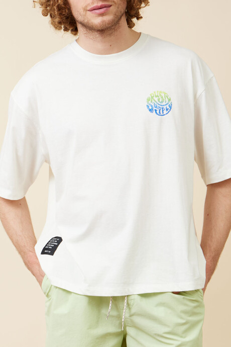 T-SHIRT DIMI RUSTY Blanco