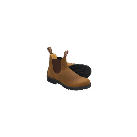 Botas Blundstone Elastic Side V Cut Crazy Horse Marrón