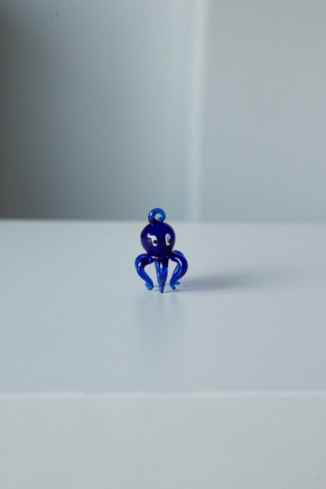 DIJE PULPO AZUL