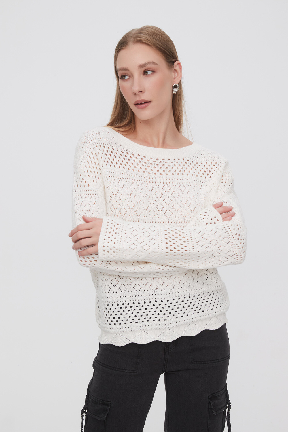 Sweater Cliya Crudo / Natural