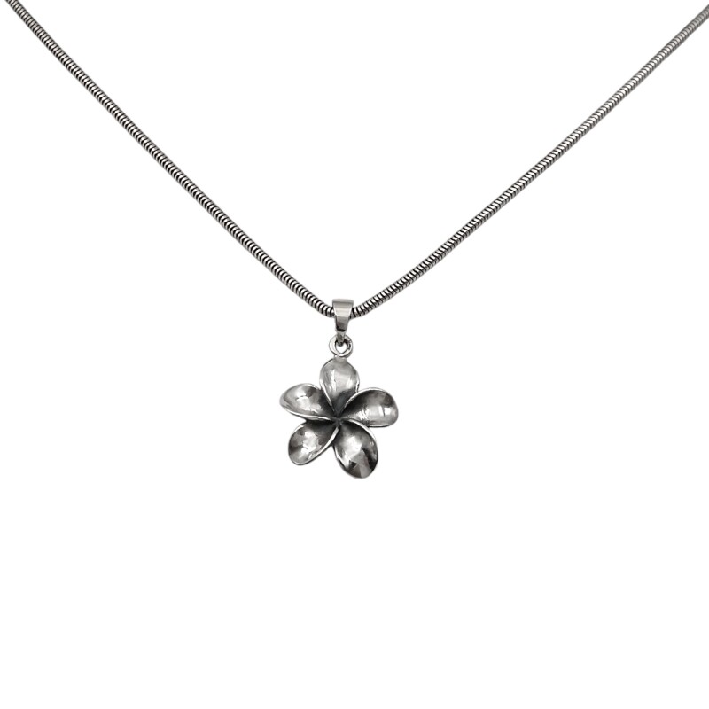 Dije Colgante Flor-Plata 925-Sin Piedra-CP3254 sinpiedra