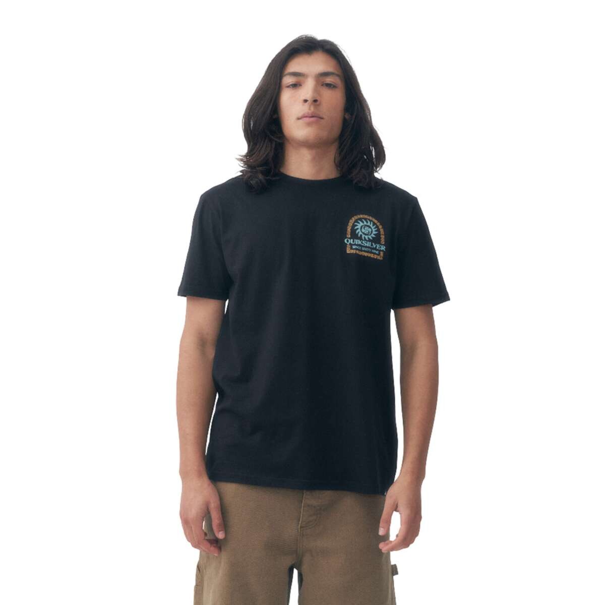 Remera Quiksilver Sun Power - Negro 