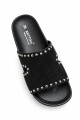 Sandalia zueco plataforma BT401 Negro
