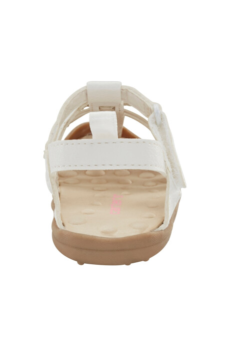 Sandalias caladas, blancas Sandalias caladas, blancas