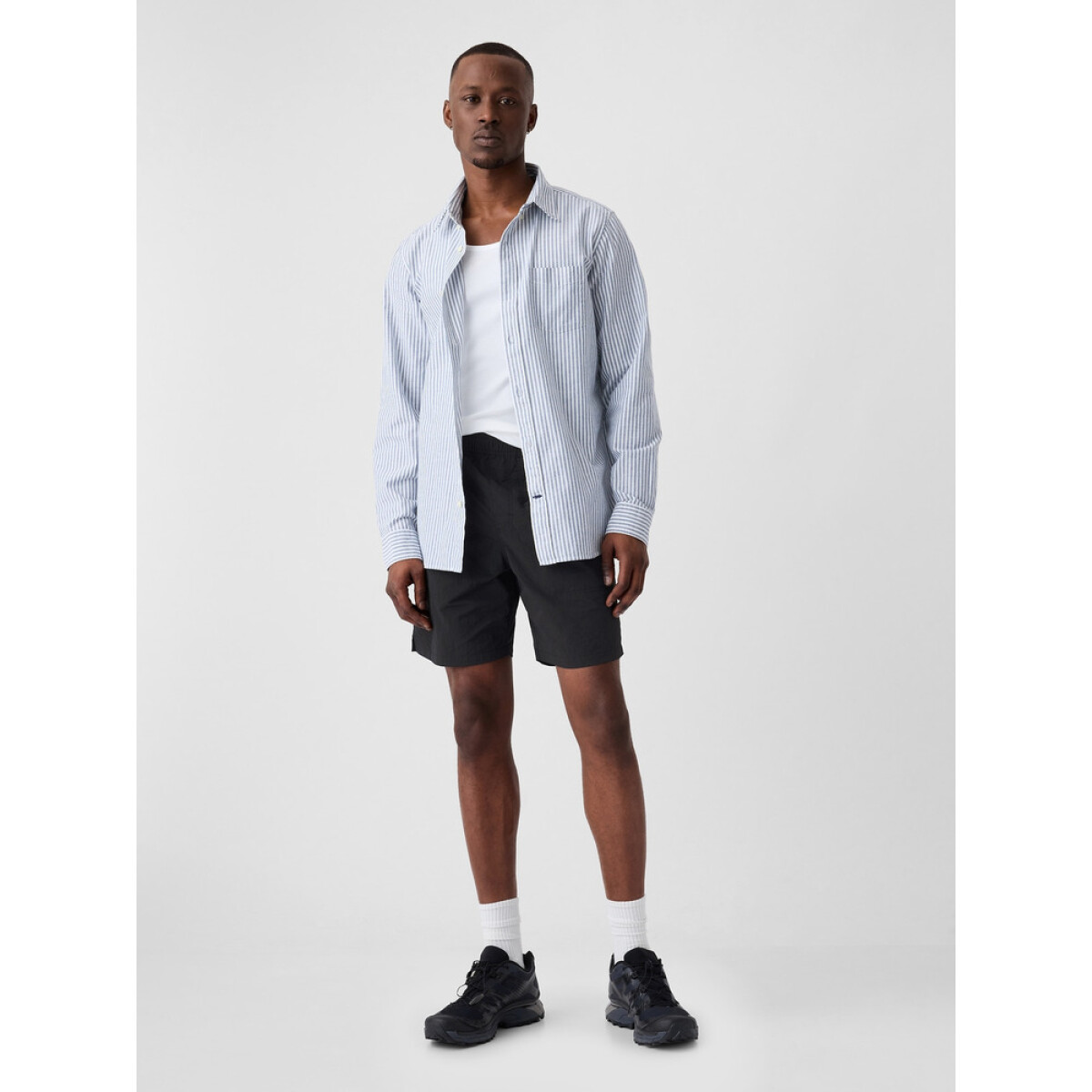V-7IN HYBRID EASY SHORT - TRUE BLACK V2 