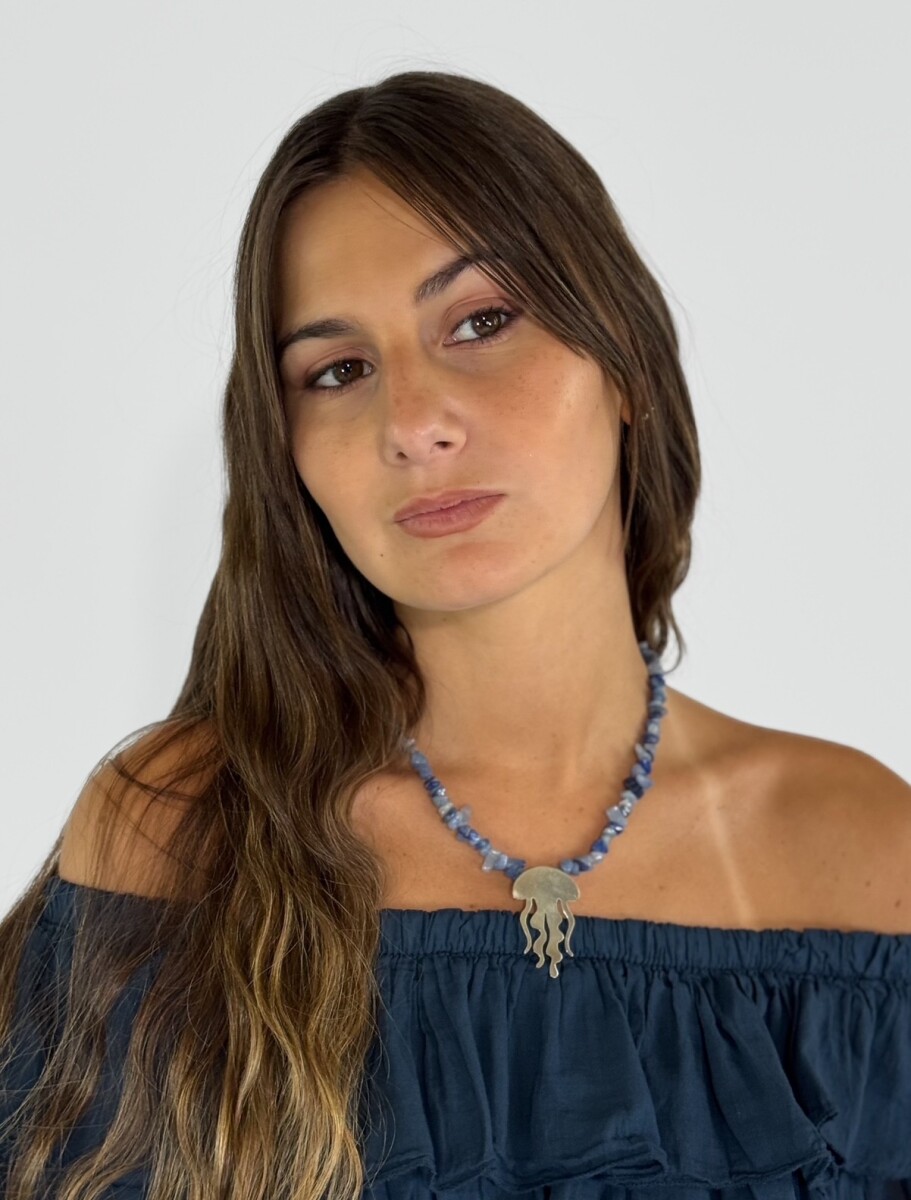 COLLAR ACUARINA - AZUL 