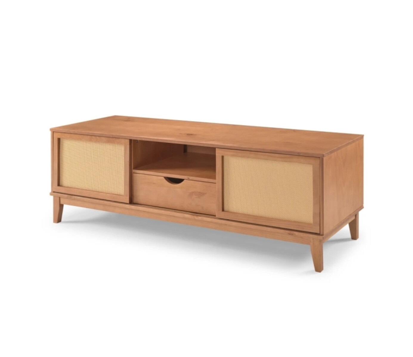 Rack Tv Urban 2 Puertas 1 Cajon 1.60 Oak-miel 