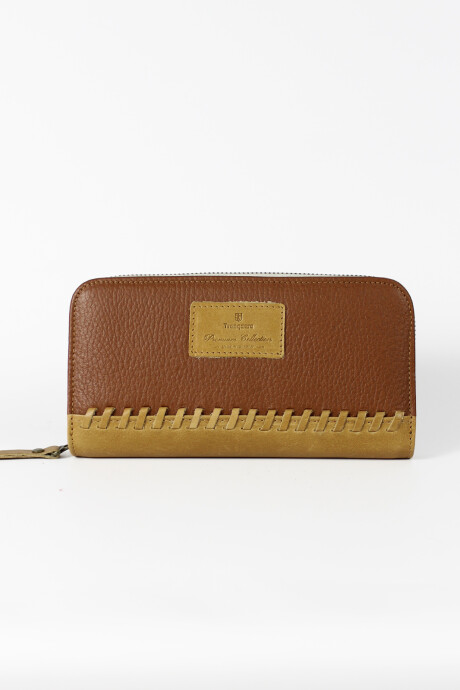 Zip Wallet Camel - Ligth Brown