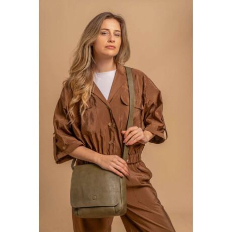 Bandolera Margarita Musgo