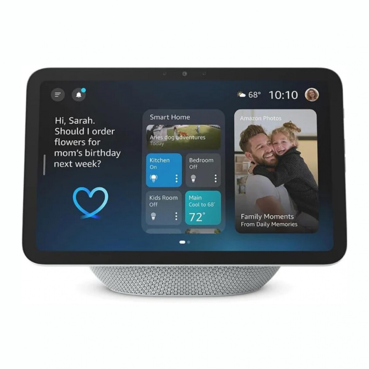 AMAZON Echo Show 8 8,7' HD Con Alexa Pantalla Inteligente - Glacier White 