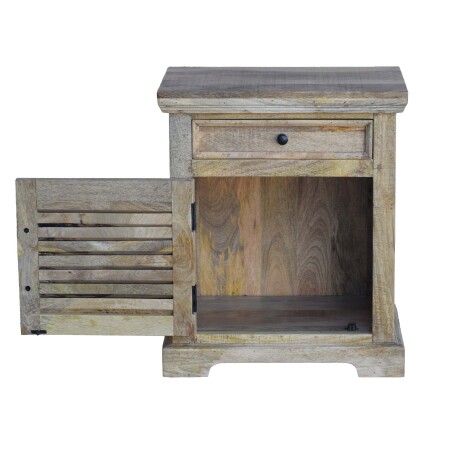 MESA DE LUZ MADERA-DE-MANGO MARRON 1C/1P JUN