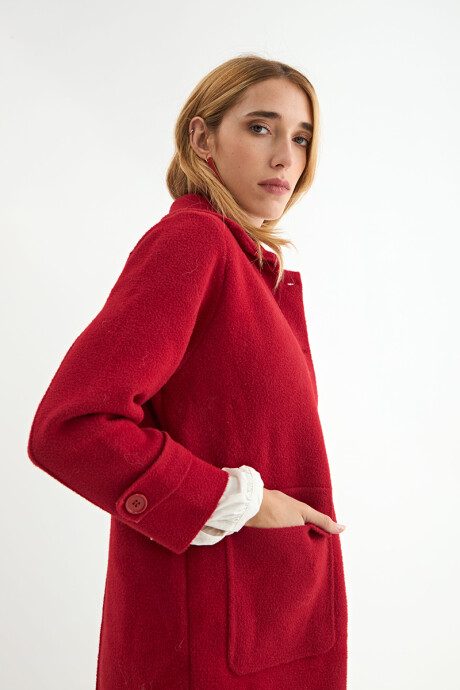 ABRIGO MAHIOT ROJO
